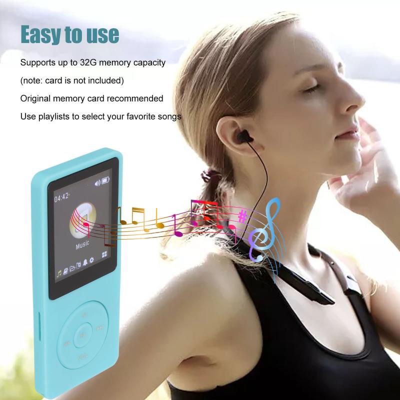 Reproductor De Musica Mp3 Con Pantalla Lcd De 1,8 Pulgadas