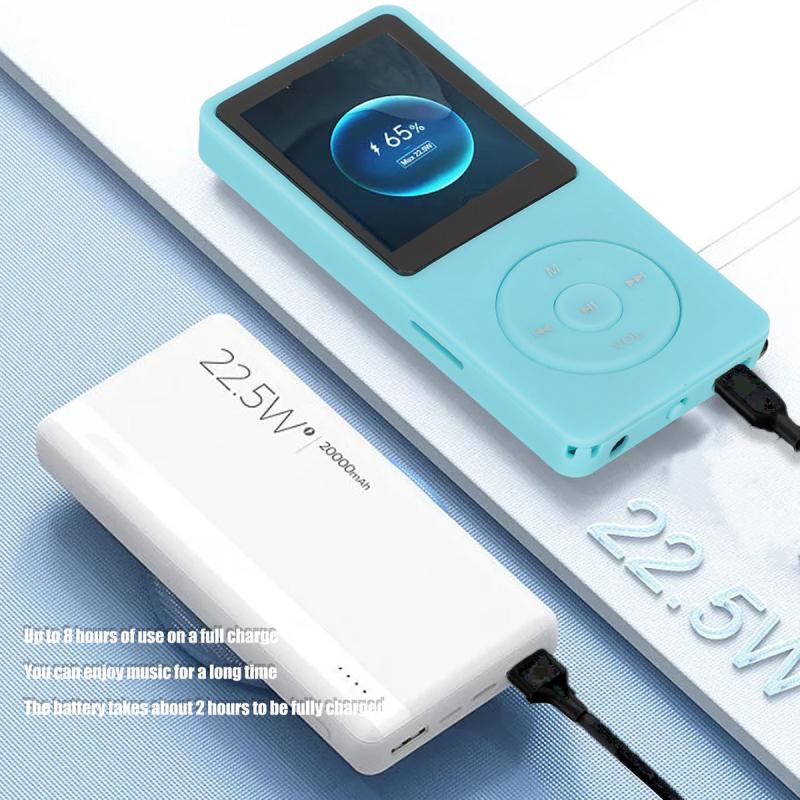 Reproductor De Musica Mp3 Con Pantalla Lcd De 1,8 Pulgadas