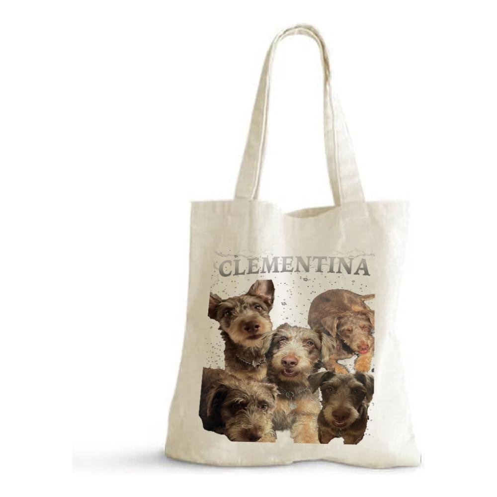 Bolsa Tote Bag Manta Cruda 37 X 34 Personalizada Fotos