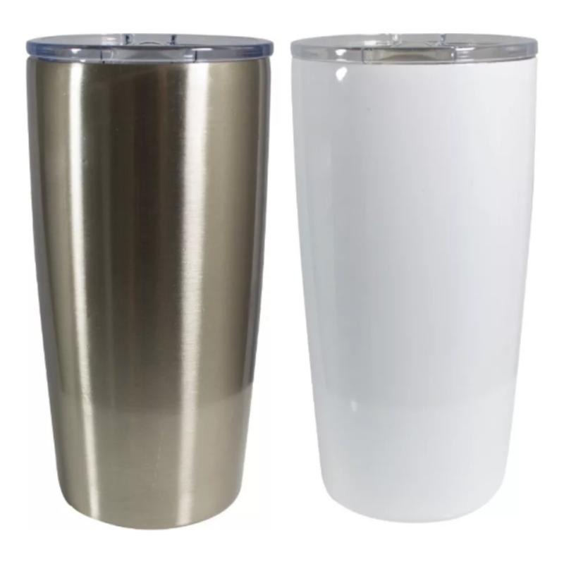 Vaso Conico 20 Oz Sublimar Sublimacion Color Make Color Blanco