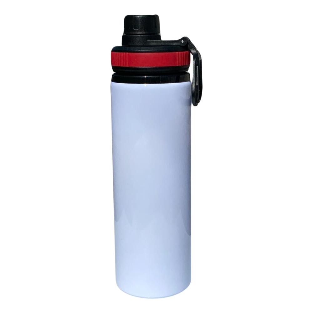 Botella Blanca Aro De Color 750ml Alum.sublimar Sublimacion