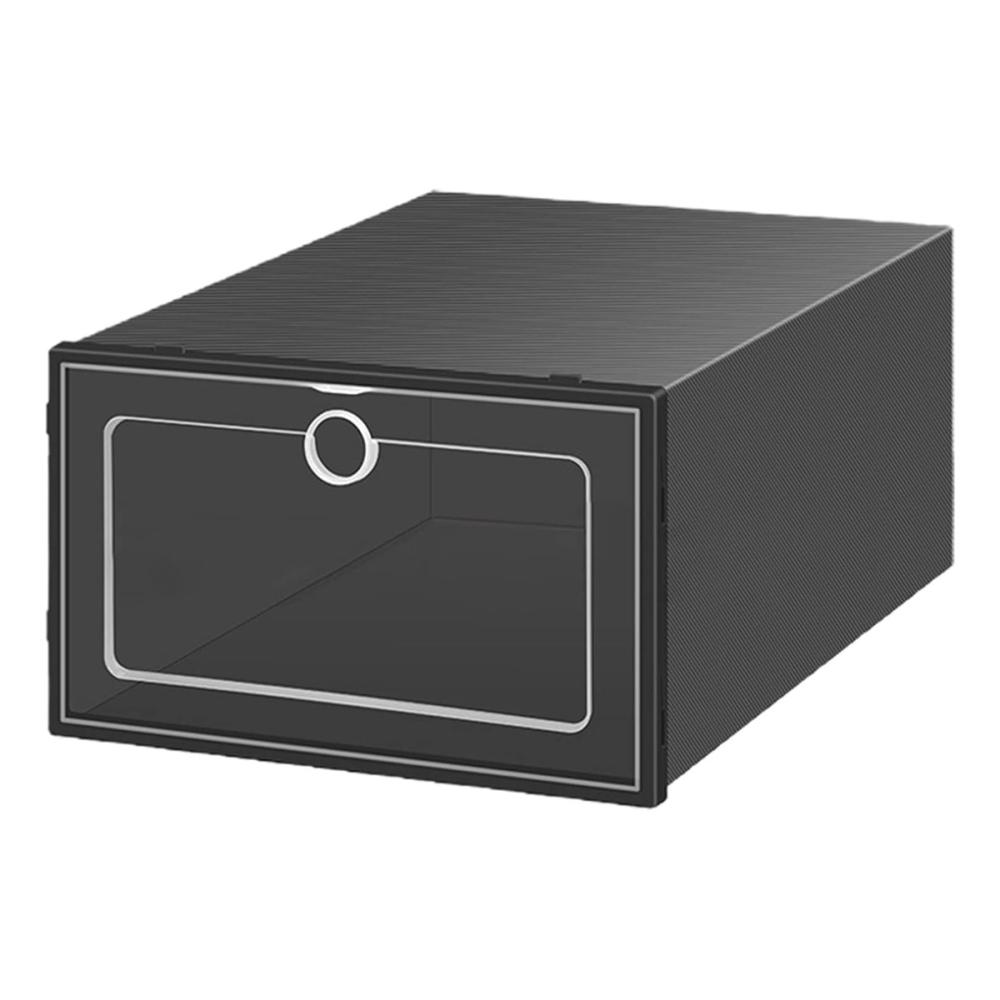 Set 4 Cajas Organizadoras Para Zapatos Apilables Multiusos
