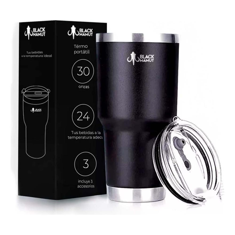 Termo Portátil Acero Inoxidable 30 Onzas Con Accesorios
