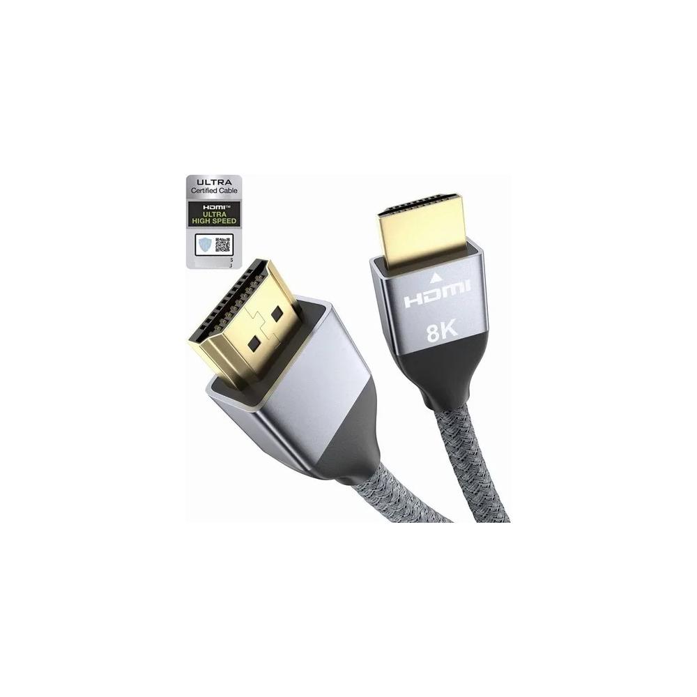 Cable Hdmi 2.1 8k A 60hz 4k A 120hz Ultra Hd 48gbps 2metros