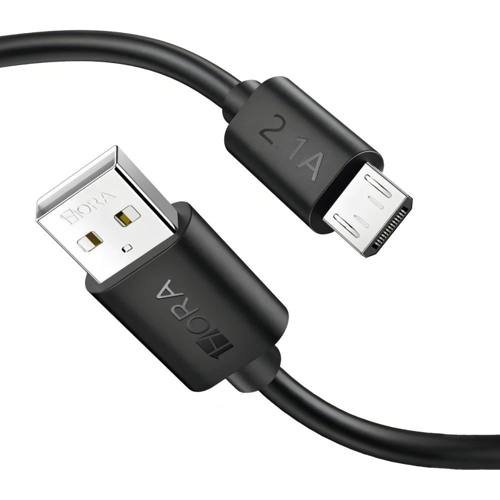 1Hora CAB236 USB Micro Usb V8 Negro