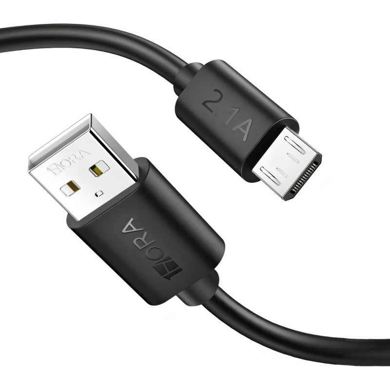 1Hora CAB236 USB Micro Usb V8 Negro