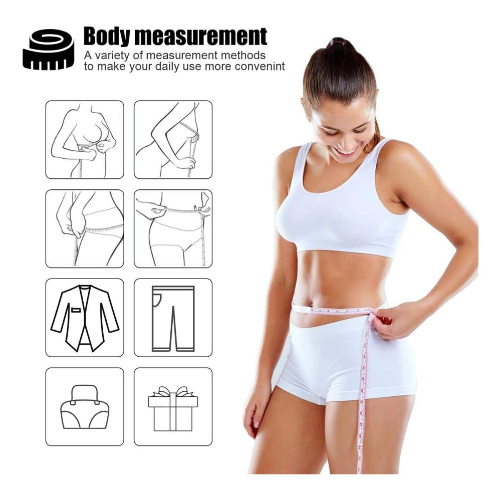 Cinta Metrica Cintura Retractil Cuerpo Modista Costura 11pcs