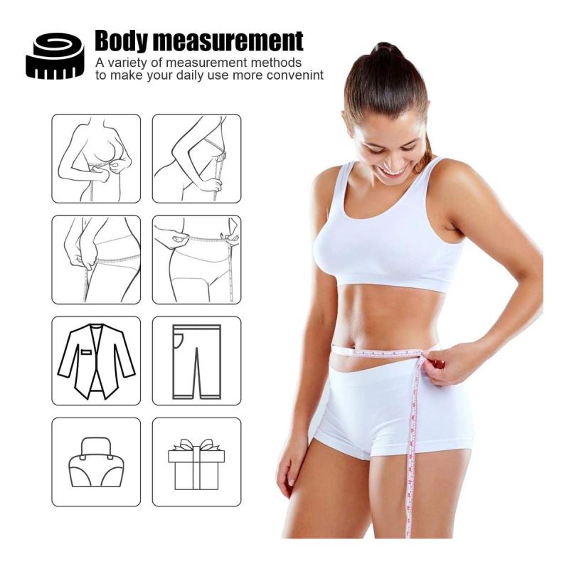 Cinta Metrica Cintura Retractil Cuerpo Modista Costura 11pcs