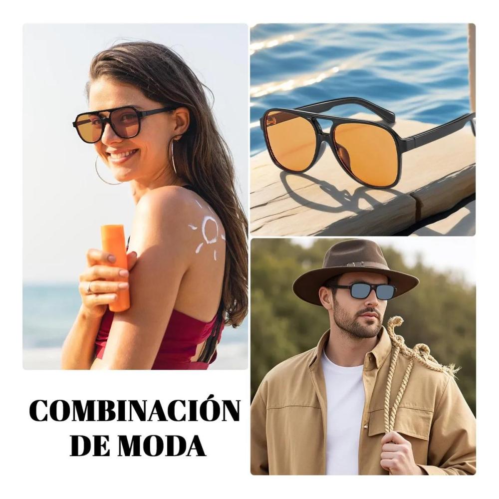 Gafas De Sol De Aviador Para Adultos Protección Uv De Sol Deportivas Polarizadas Anti-uv Moda