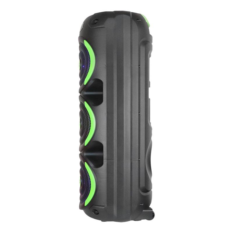 Pbs-8x3005 Sound Wave Bafle Amplificado 3x8 Fussion Acustic Negro