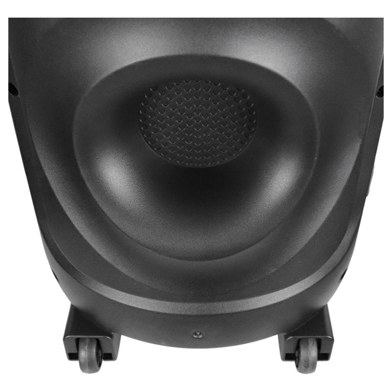 Pbs-8x3005 Sound Wave Bafle Amplificado 3x8 Fussion Acustic Negro