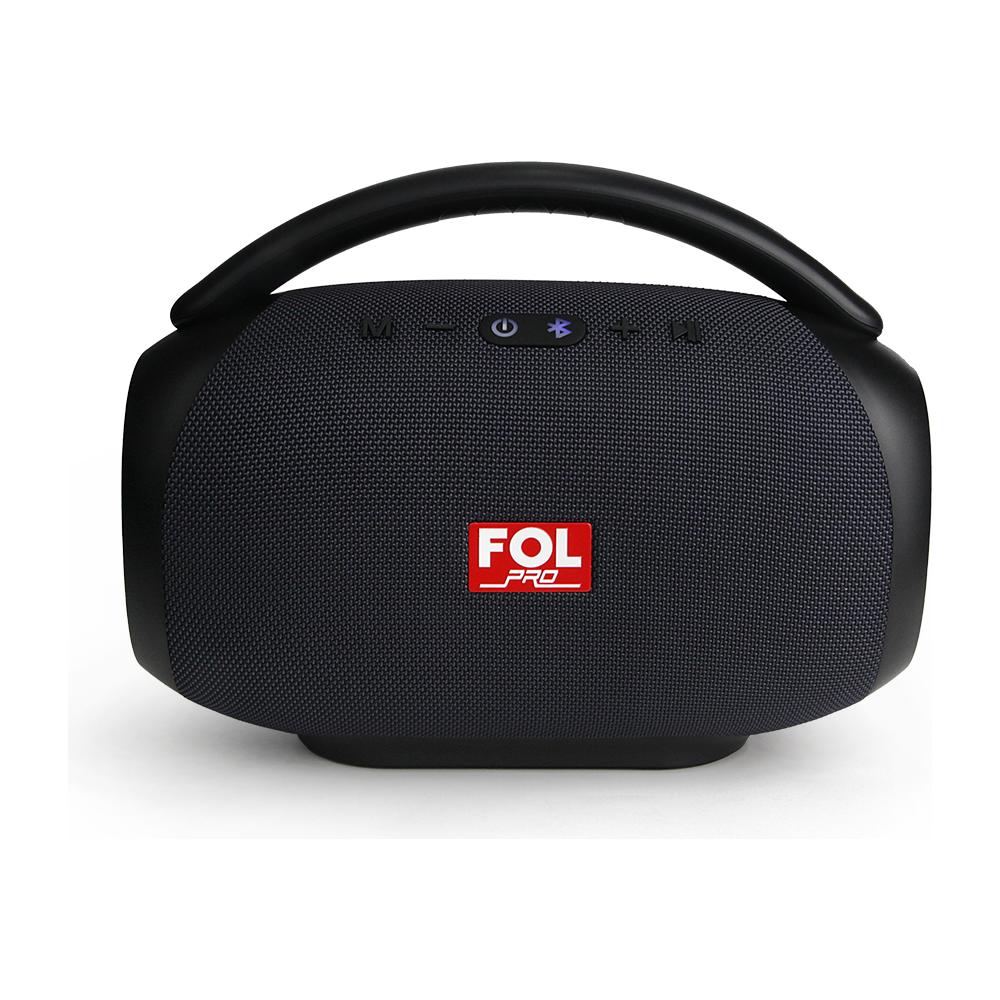 Bocina Fol Fs-r219 Bluetooth Portatil Recargable 50w Azul Azul Acero