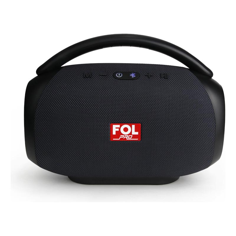 Bocina Fol Fs-r219 Bluetooth Portatil Recargable 50w Azul Azul Acero
