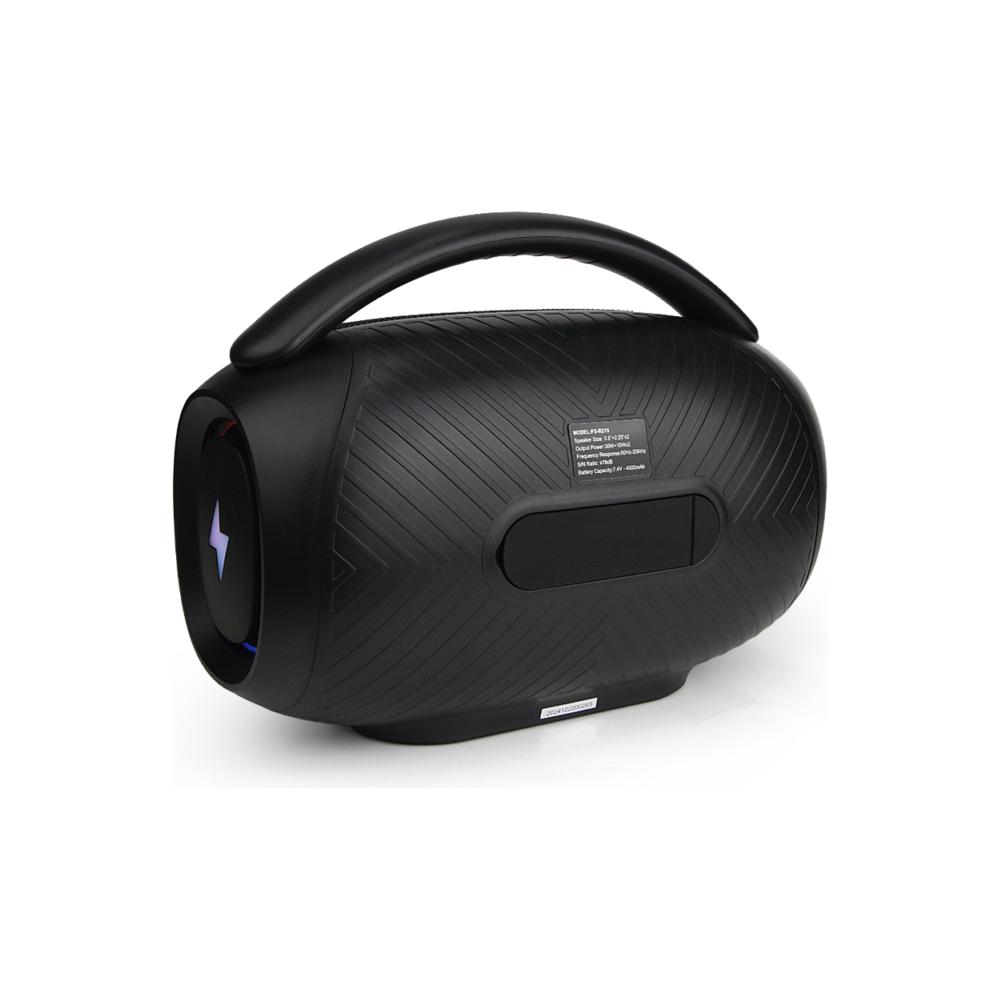 Bocina Fol Fs-r219 Bluetooth Portatil Recargable 50w Azul Azul Acero