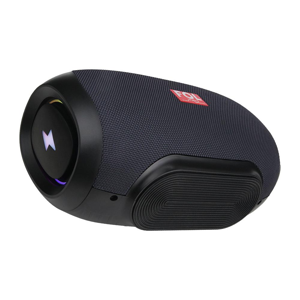 Bocina Fol Fs-r219 Bluetooth Portatil Recargable 50w Azul Azul Acero