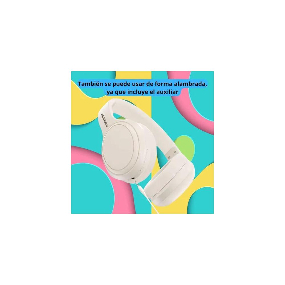 Audifonos Bluetooth Inalambricos Gx-h01 Blanco, Negro Negro | Meses sin interés