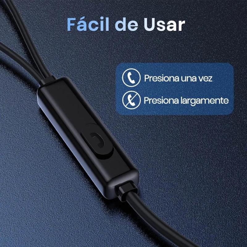 Audífonos In-ear Manos Libres Alámbrico Tipo Usb C Aut124