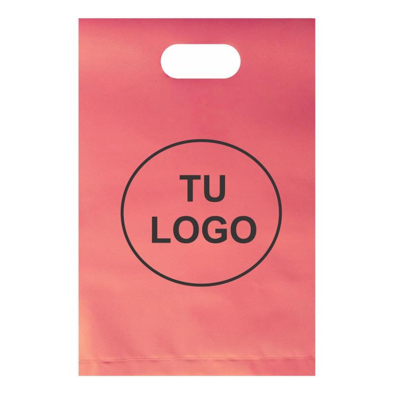 100 Bolsas Tipo Boutique Impresas 20 X 30 Cm Sin Fuelle