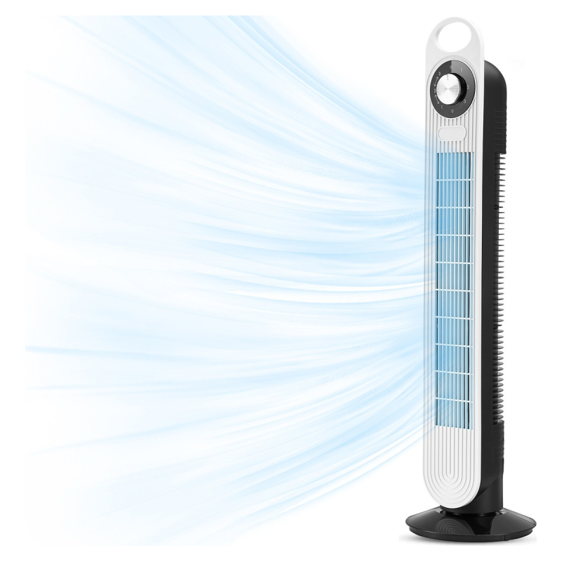 Ventilador De Torre Fan Ajustable De Velocidade Para Hogar