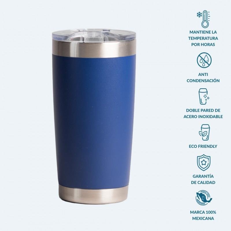 Termo Portátil Acero Inoxidable 20 Onzas Con Accesorios Personalizado Laser