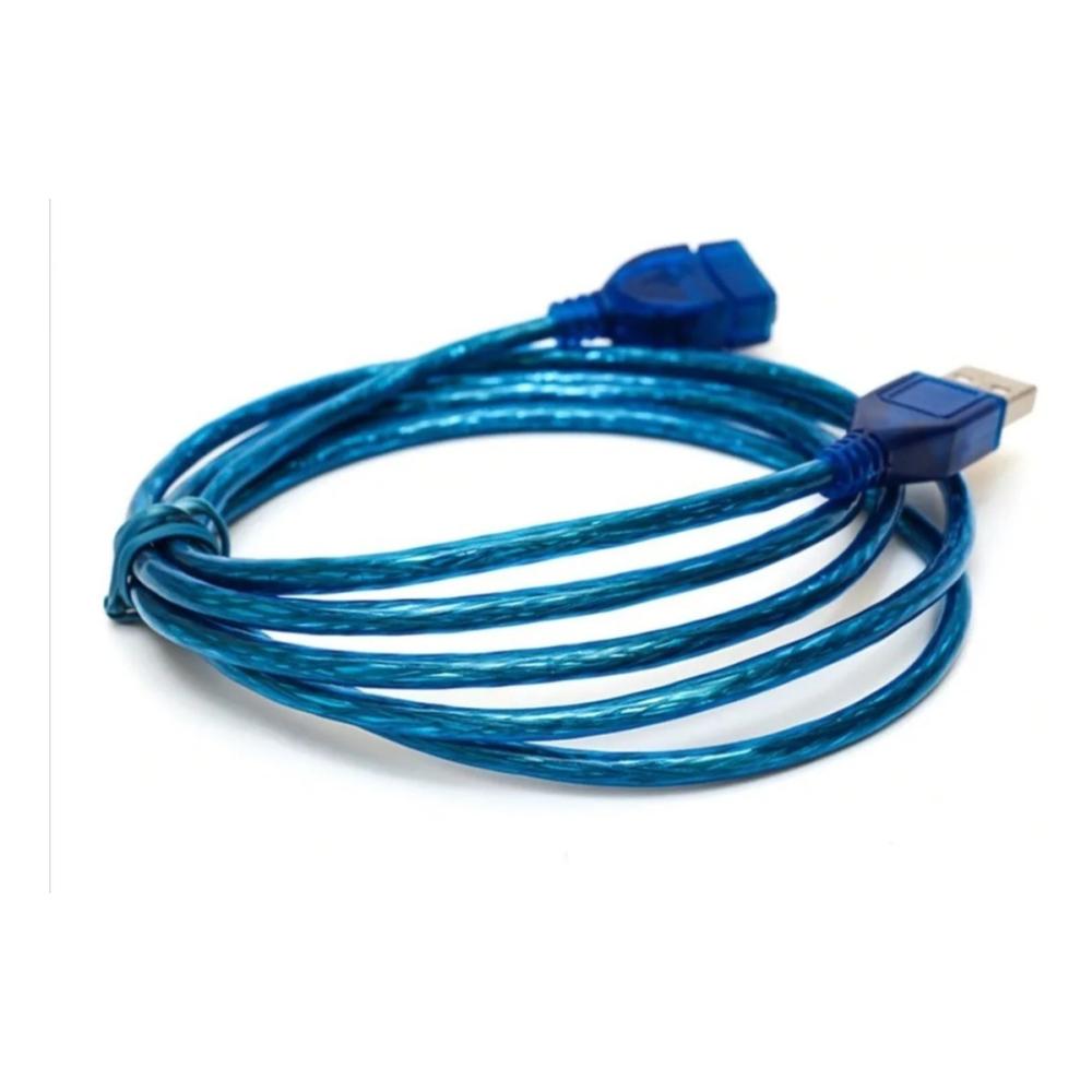 Cable Extension Usb 2.0 Macho Hembra 1.5 Metro Wi.usb Color Azul