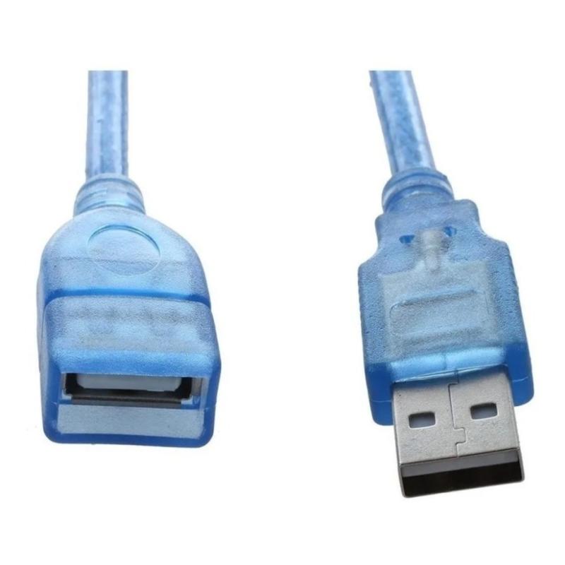 Cable Extension Usb 2.0 Macho Hembra 1.5 Metro Wi.usb Color Azul