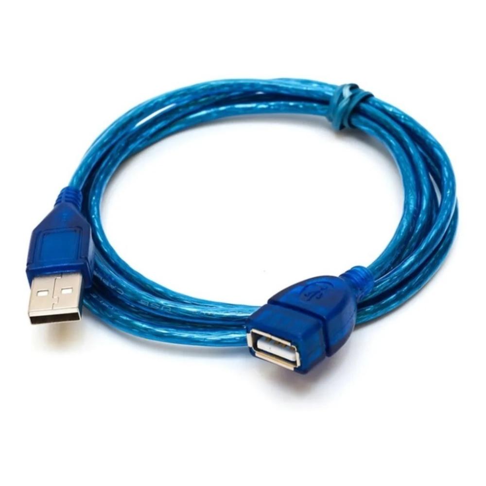 Cable Extension Usb 2.0 Macho Hembra 1.5 Metro Wi.usb Color Azul