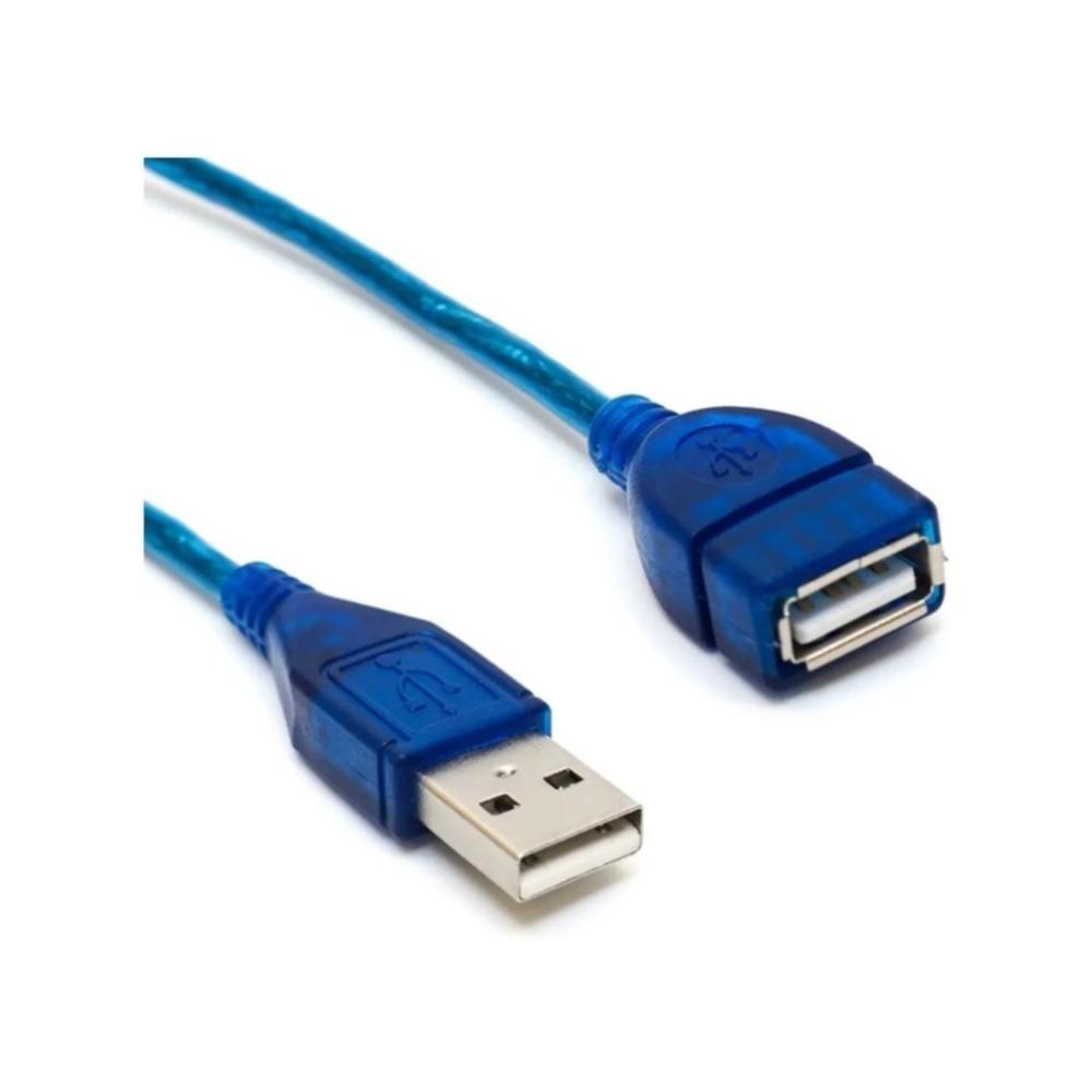 Cable Extension Usb 2.0 Macho Hembra 1.5 Metro Wi.usb Color Azul