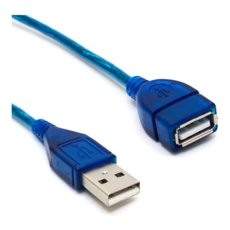 Cable Extension Usb 2.0 Macho Hembra 1.5 Metro Wi.usb Color Azul