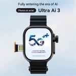 Smartwatch Ultra Ai 3 Red 5g Wifi Camara Internet Sim Androi