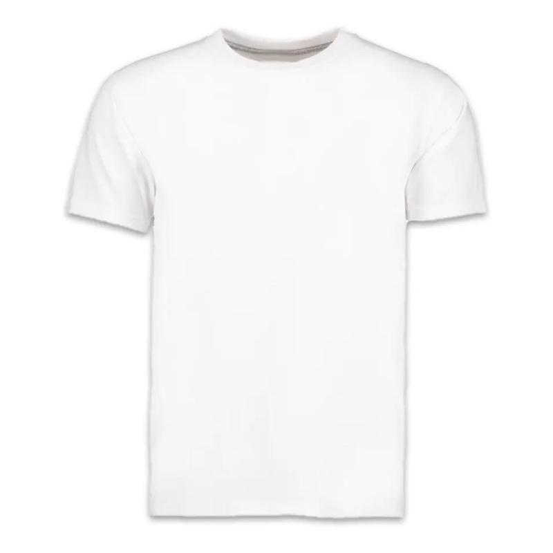 Playera Cuello Redondo Brush Blanca Caballero 12 Piezas | Envío gratis