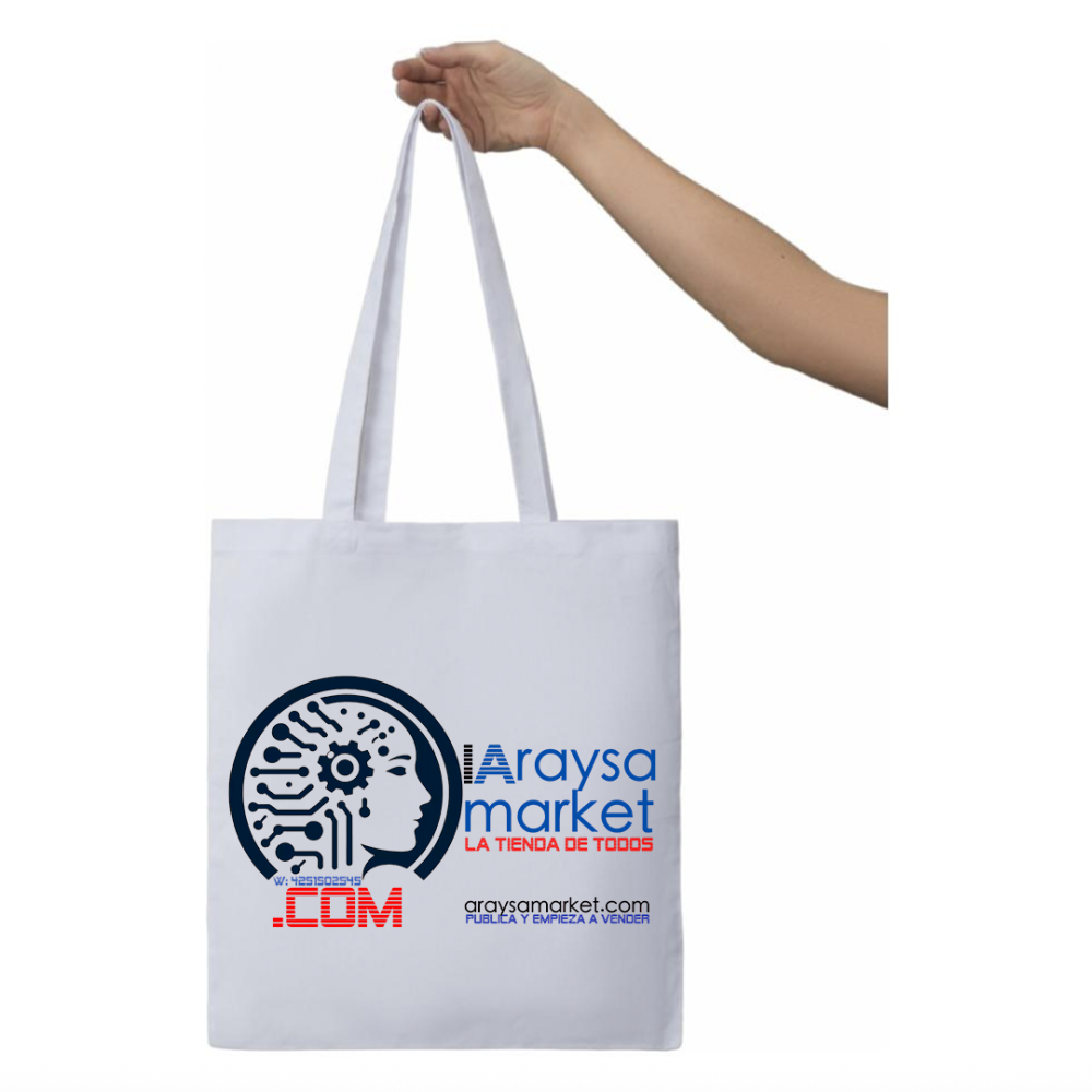Bolsa Tote Bag De Manta Pesonalizada 35x40 Cm