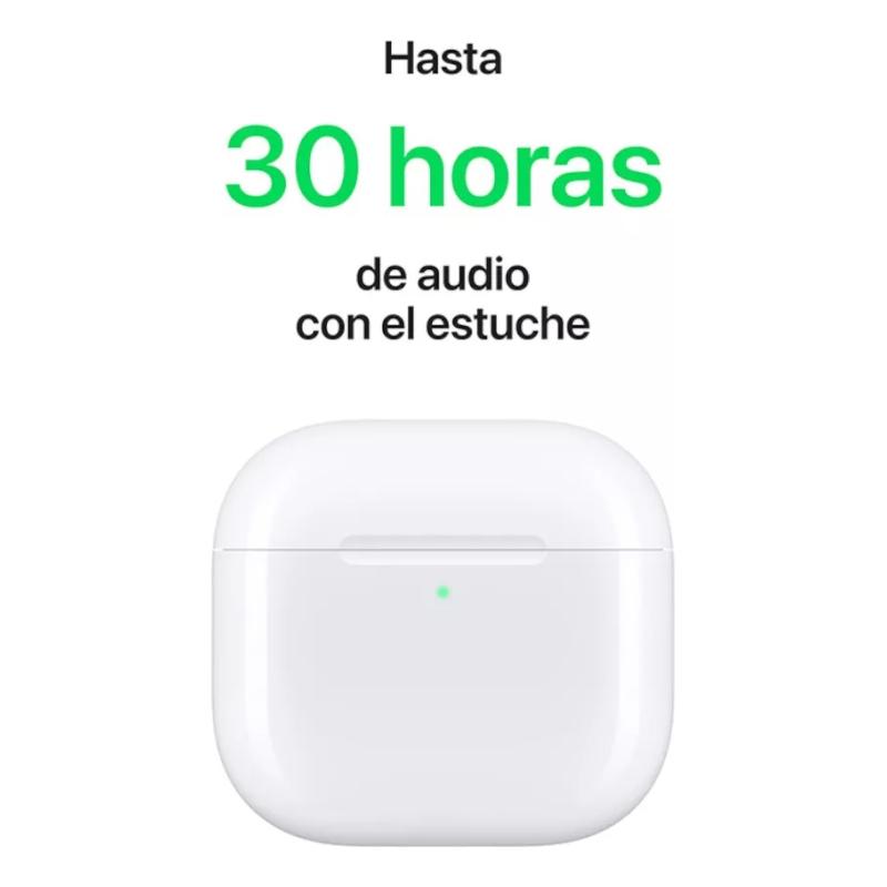 Apple AirPods 4ta generacion A3050 Blanco