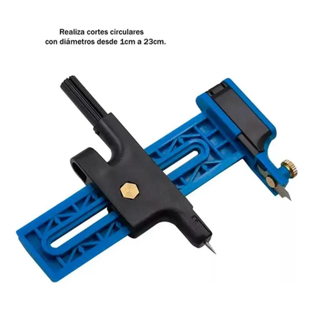 Cutter Circular Compás Para Papel 1-23cm