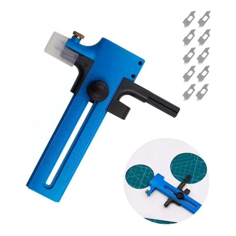 Cutter Circular Compás Para Papel 1-23cm
