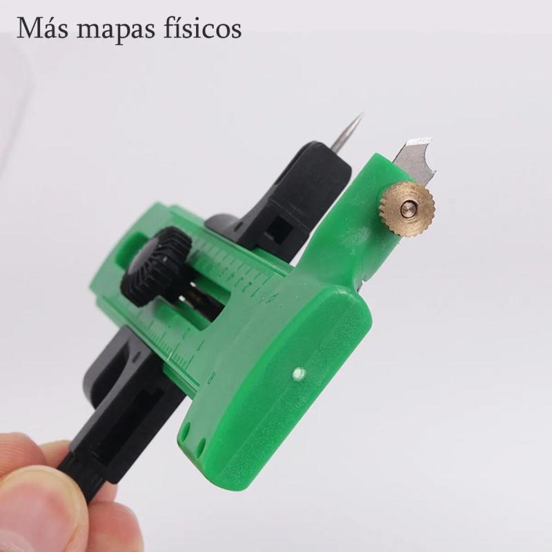 Cutter Circular Compás Para Papel 1-23cm