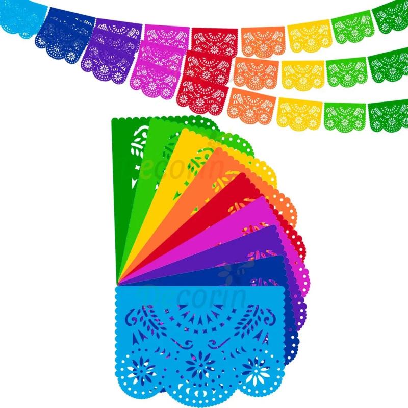 Papel Picado Personalizado Eventos Privados Publicos Patronales etc.