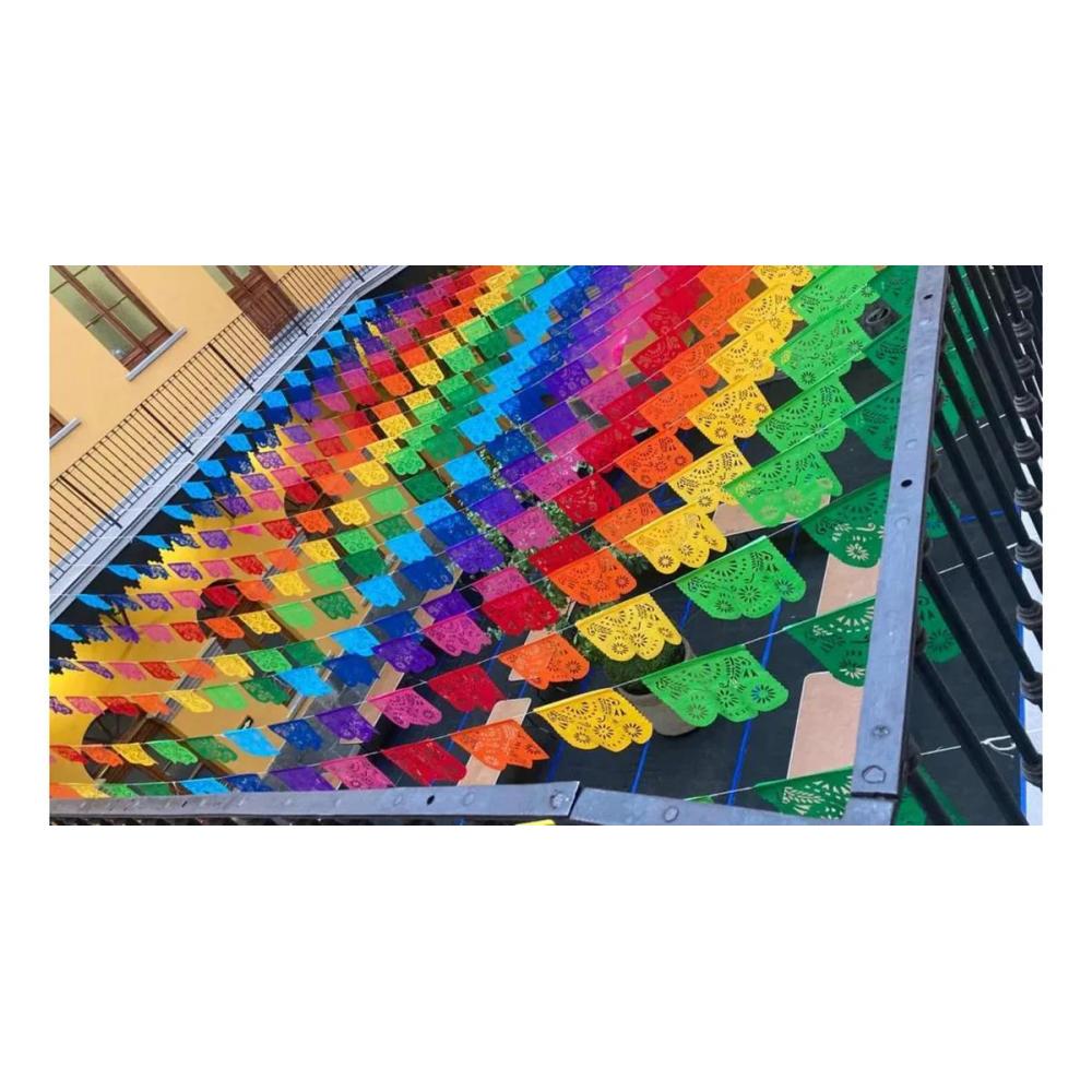Papel Picado Personalizado Eventos Privados Publicos Patronales etc.