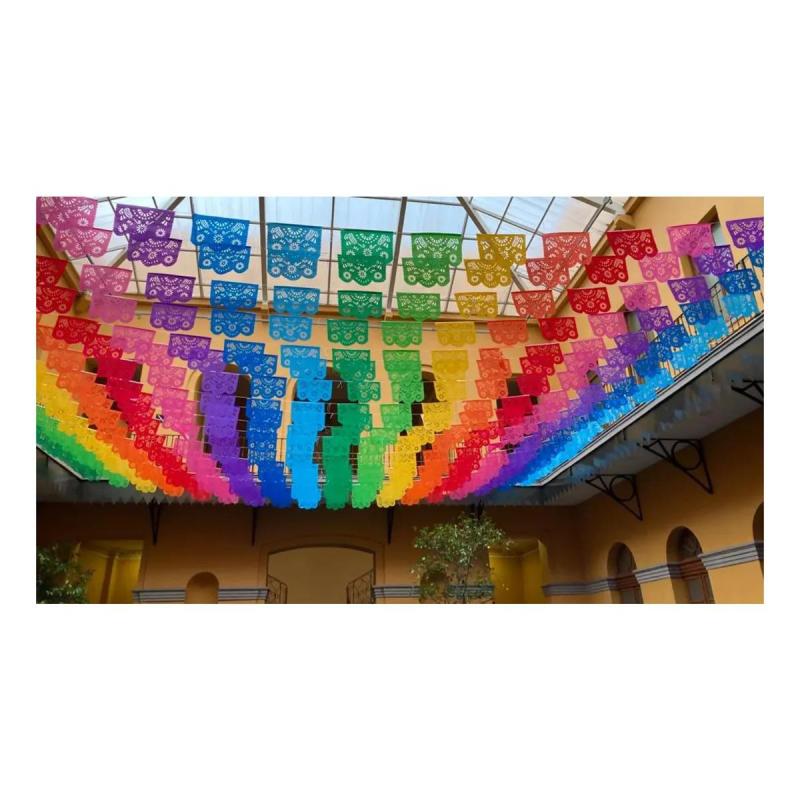 Papel Picado Personalizado Eventos Privados Publicos Patronales etc.