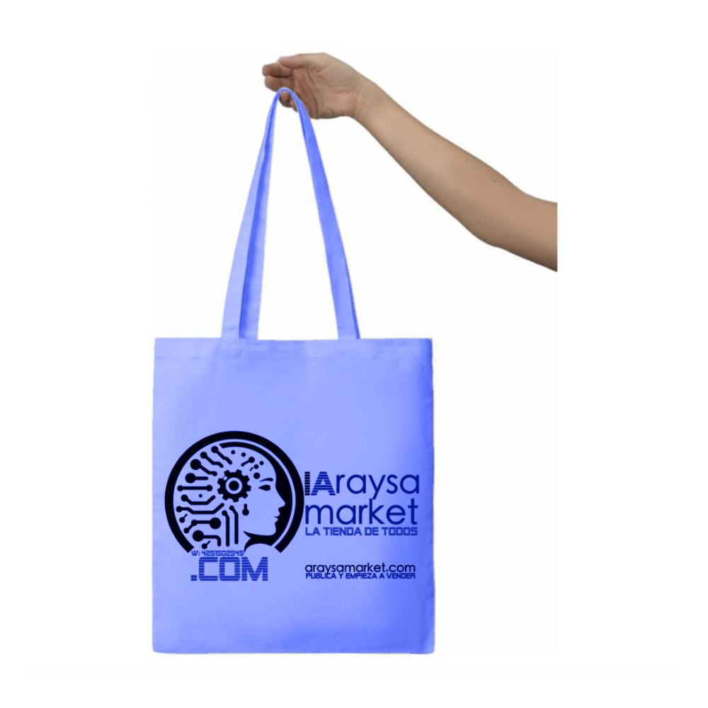 Bolsa Tote Bag De Manta Pesonalizada 35x40 Cm