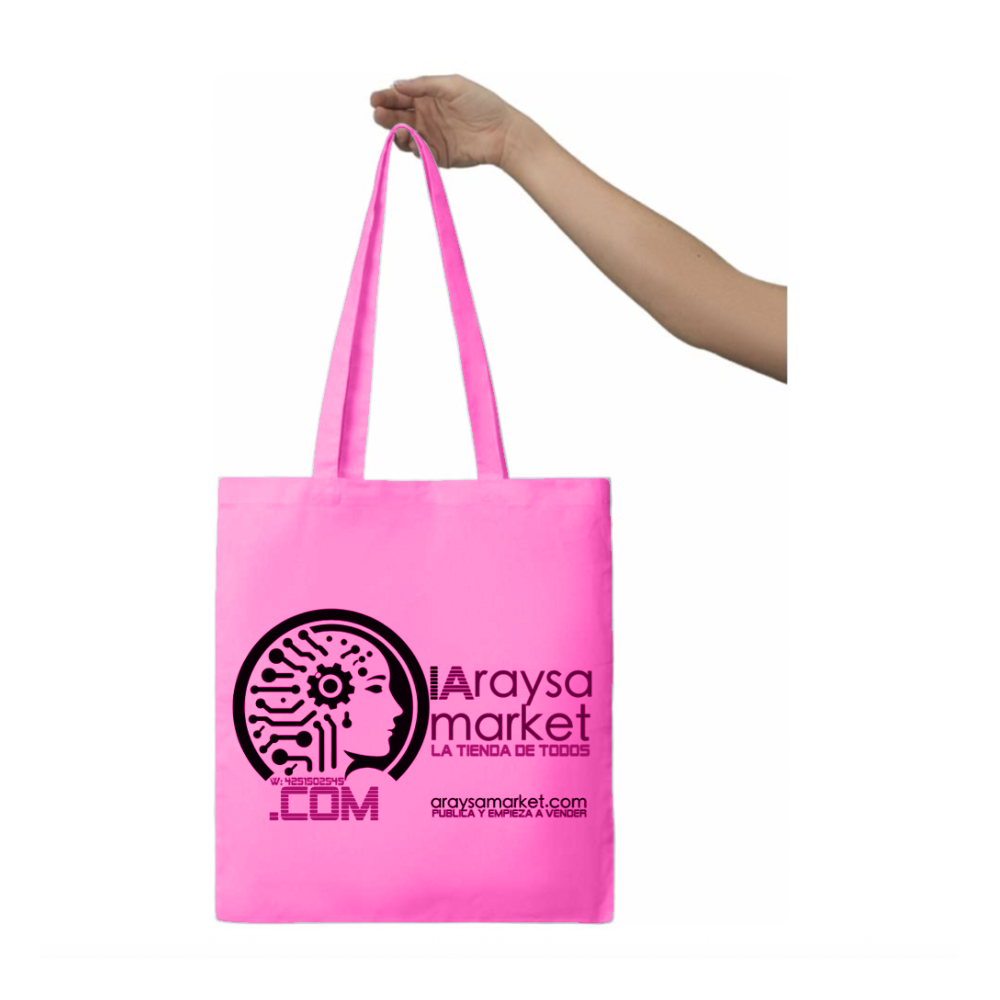 Bolsa Tote Bag De Manta Pesonalizada 35x40 Cm