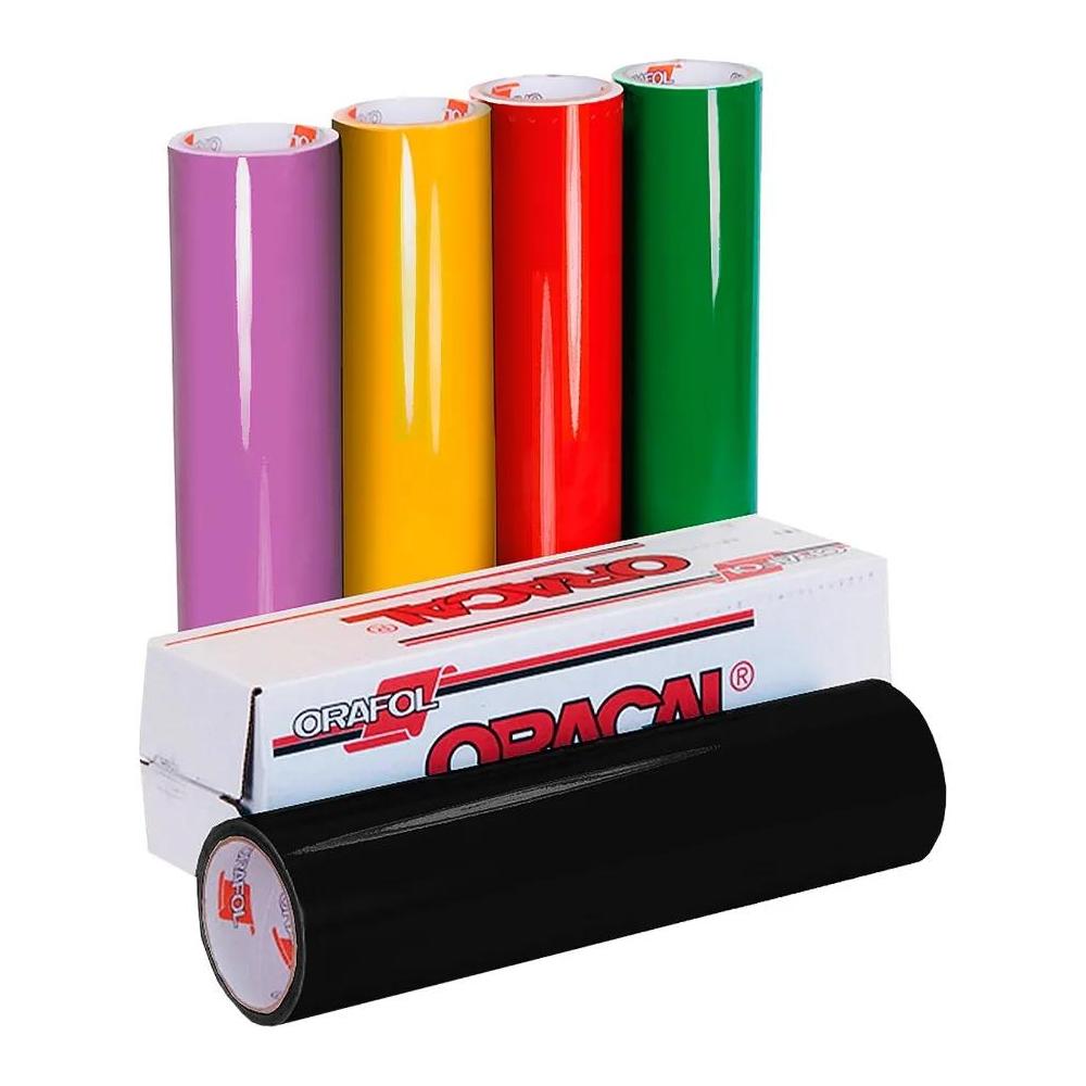 Vinil Oracal 651 De Corte 30x61 Adhesivo Alta Calidad Uso Exterior Autos
