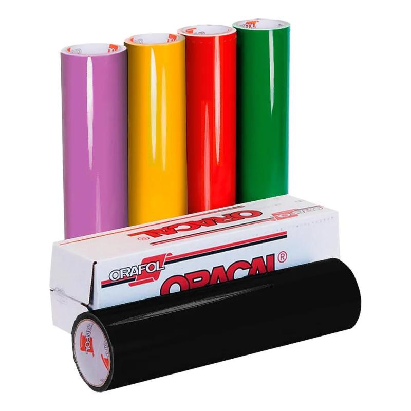 Vinil Oracal 651 De Corte 30x61 Adhesivo Alta Calidad Uso Exterior Autos