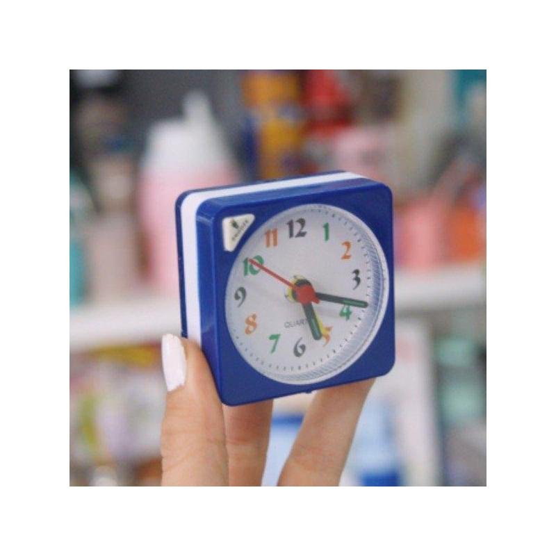 Reloj despertador redondo con manecillas para escritorio, variedad de modelos y colores / alarm clock