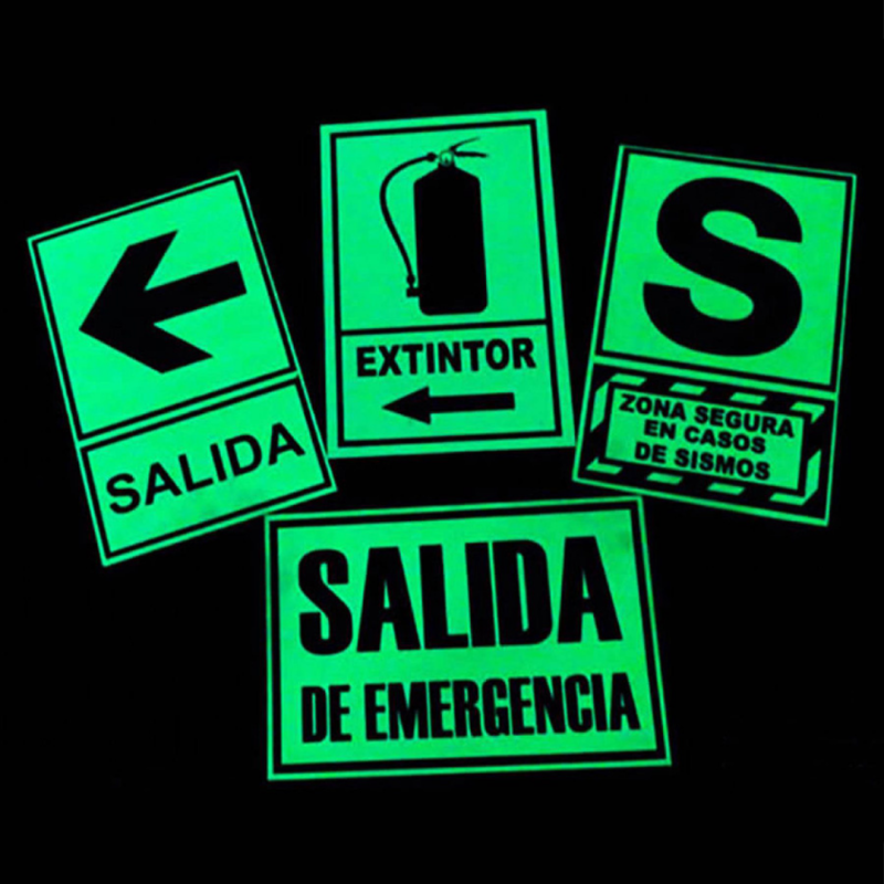 Personalizacion de Productos Lisos con Vision Nocturna Fotoluminiscente
