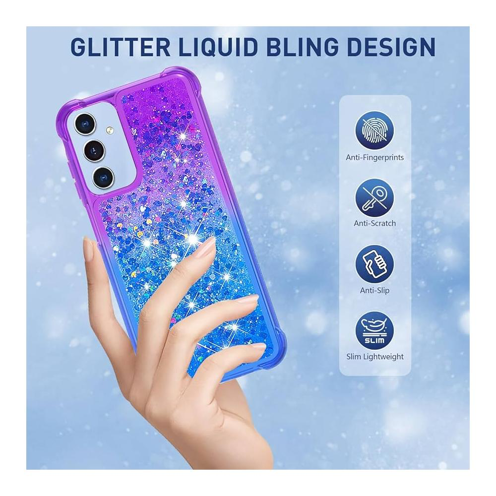 Funda protector líquid star + mica cristal templado