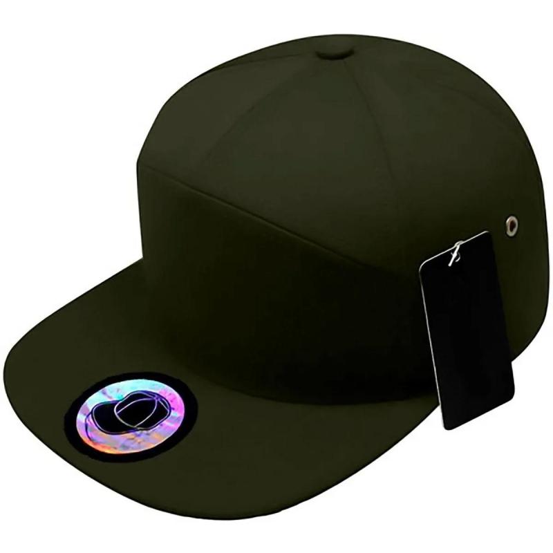 Gorra Plana Lisa Snapback Unitalla 7 Paneles Personalizada