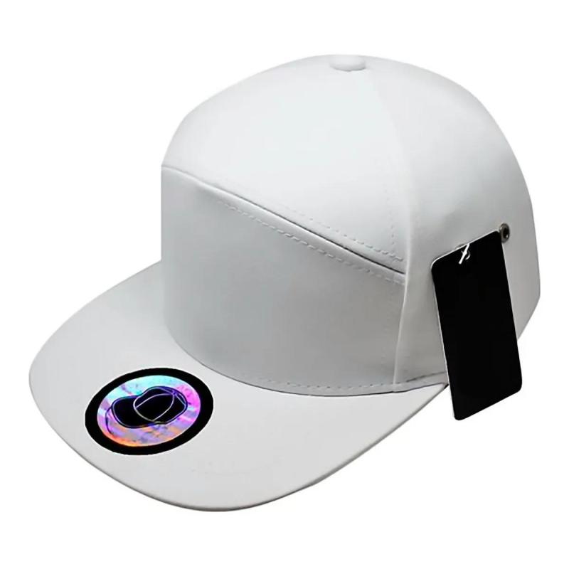 Gorra Plana Lisa Snapback Unitalla 7 Paneles Personalizada
