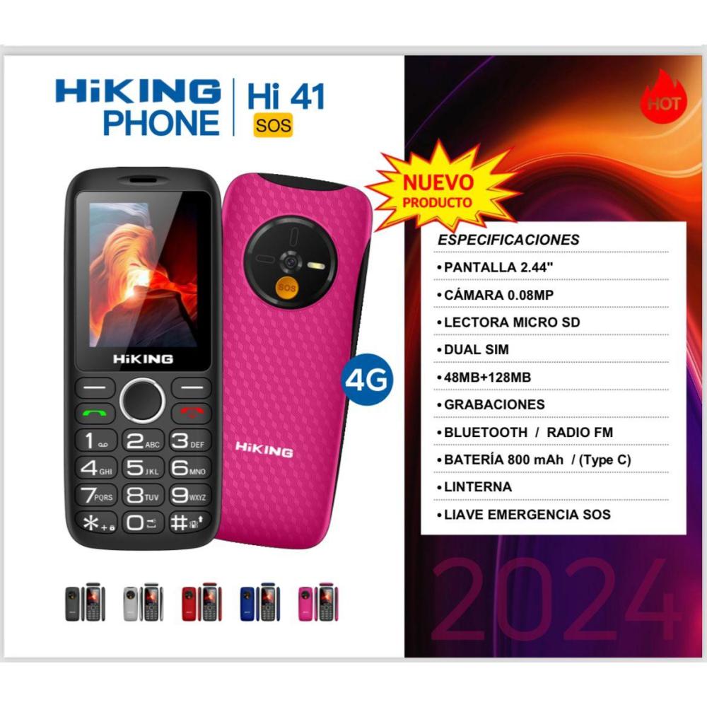Celular Hiking Phone Hi 41 SOS 4G