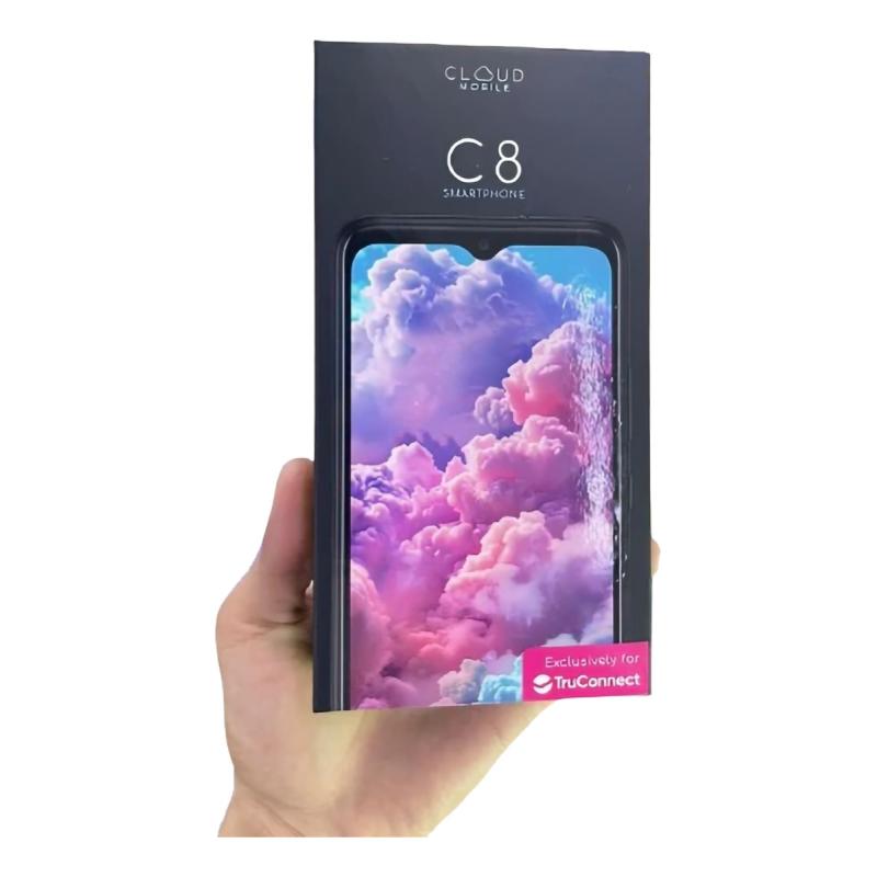 Smartphone Cloud Stratus C8 32gb 6gb Ram (3+3) Dual Sim Libre 4g Android 13 Pantalla 6.5 5000mah Negro